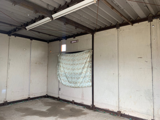 プレハブ解体して持っていってください