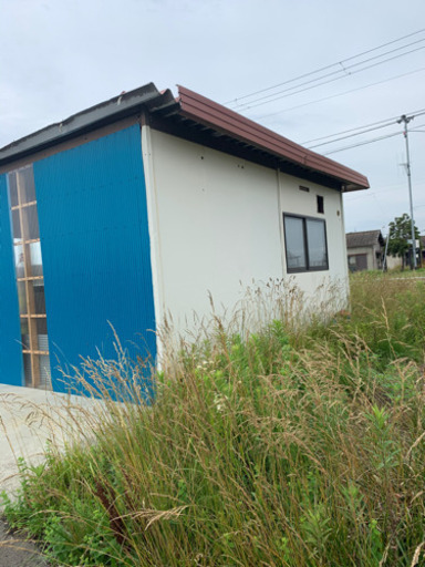 プレハブ解体して持っていってください