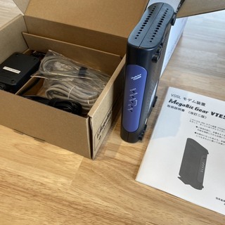 VDSLモデム装置 megabit gear VTE5080　eo光