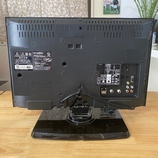 MITSUBISHI 液晶カラーテレビ　19型の画像