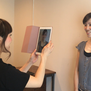 婚活カウンセラー×シェリークコラボ♡AIを使った眉メイク体験の画像