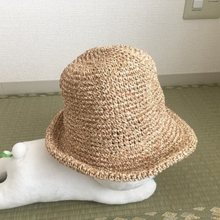 【レディース】麦わら風 帽子の画像