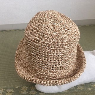 【レディース】麦わら風 帽子の画像