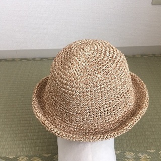 【レディース】麦わら風 帽子の画像