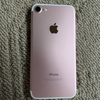 【美品】iPhone7 128GB ローズゴールド　docomoの画像
