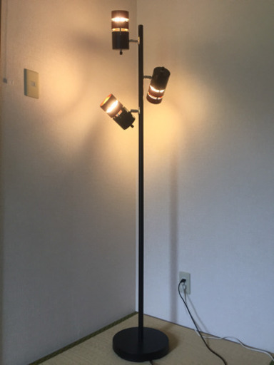シンプル\u0026ナチュラル フロアライト LED電球付き