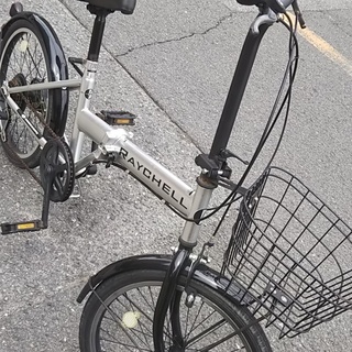 ノーパンクチューブ！！】20インチ折畳み自転車 レイチェル