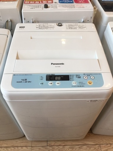 【訳有特価】Panasonic 全自動洗濯機 NA-F45B5 2013年製 【ﾄﾚﾌｧｸ桶川店】