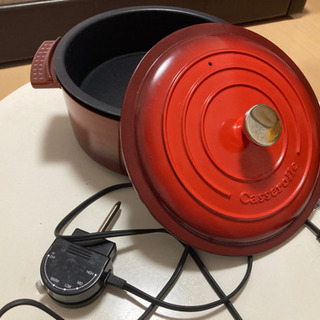 おしゃれな電気なべの画像