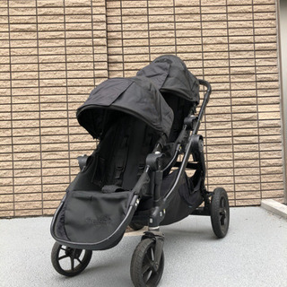 ベビージョガー シティセレクト ベビーカー 2人乗り ダブルバギー ブラック ベビージョガー シティセレクト ベビーカー 2人乗り ダブルバギー