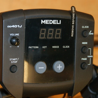 【モノマニア四日市】【引き取り限定】メデリ/MEDELI　電子ドラム　DD-401J　ＵＳＥＤ