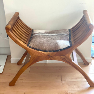 バリ島 椅子 スツール チーク