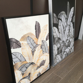 差し上げます Francfrancアートボード 絵画 の画像