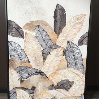 差し上げます Francfrancアートボード 絵画 の画像