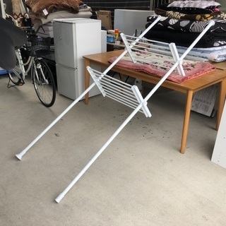 突っ張りランドリーラック