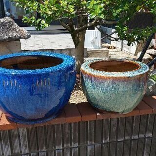 火鉢　水鉢の画像