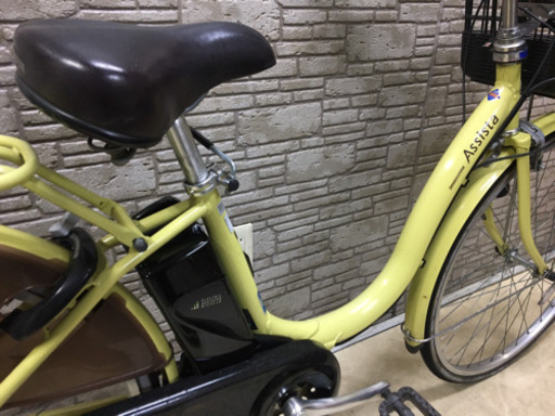 東京23区配達無料　新基準　ブリヂストン　アシスタ　8.9Ah リチウム☆電動自転車☆中古☆26インチ