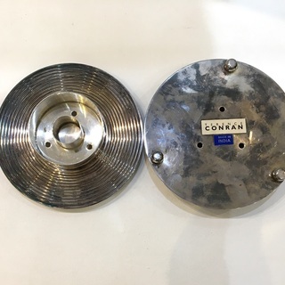 有名デザイナー！未使用 テレンスコンラン キャンドルスタンド ガラス ２台セット 未使用ろうそく2本付きの画像
