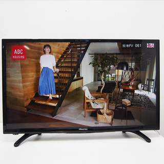 美品】2018年製 32V型 液晶 テレビ HJ32K3120 ハイビジョン 外付けHDD