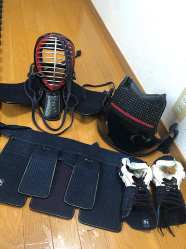 子供用の防具、防具入れセット