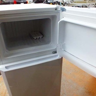 苫小牧バナナ】2015年製 ハイアール/Haier 106L冷蔵庫 右開き JR-N106H