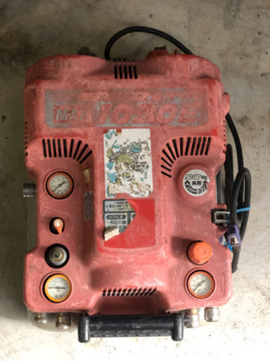 (売)高圧エアコンプレッサ★MAX AK-HL1030E★中古★実動品★