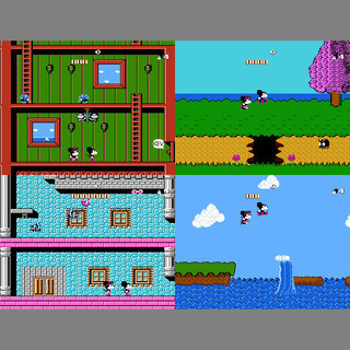 【FC】ミッキーマウス 不思議の国の大冒険（端子清掃・動作確認済）の画像