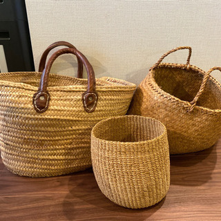 籠３点セットの画像