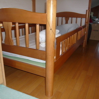 二段ベッドの上部です。