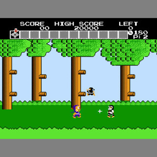 【FC】忍者ハットリくん（端子清掃・動作確認済）の画像