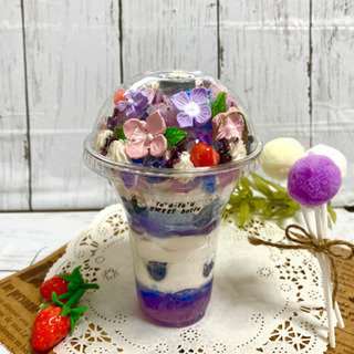 ⭐️鮮やか紫陽花ゼリーの芳香剤⭐️
