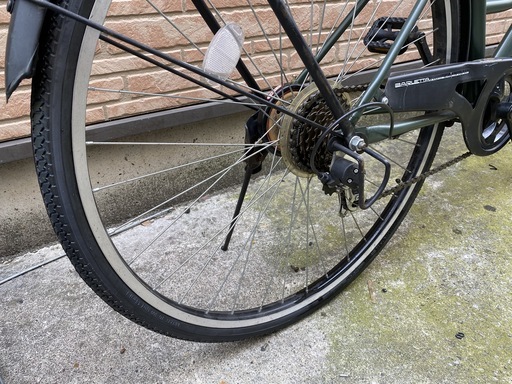 シティサイクル BARLETTA 27インチ 外装6段変速 グリーン