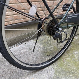 シティサイクル BARLETTA 27インチ 外装6段変速 グリーン