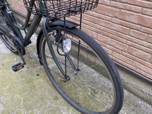 シティサイクル BARLETTA 27インチ 外装6段変速 グリーン