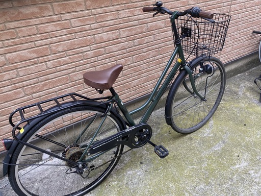 シティサイクル BARLETTA 27インチ 外装6段変速 グリーン