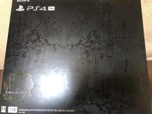 PS4PRO KINGDOM HEARTS3 LIMITED EDITION 1TB 訳あり