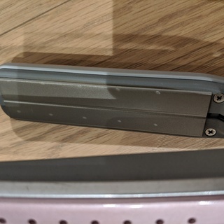 【値下げしました】ヘアアイロン　TESCOM ione マイナスイオンストレートヘアーアイロン 　ピンクの画像