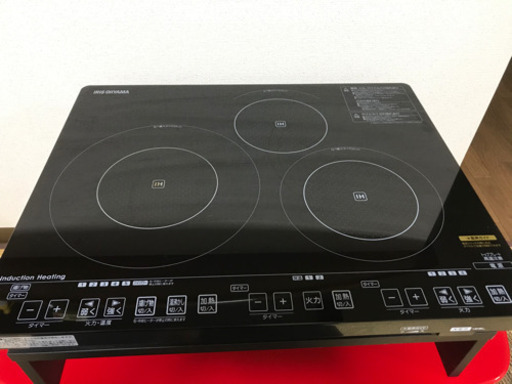 【取引中】IHクッキングヒーター　専用置き台セット　IRISOHYAMA