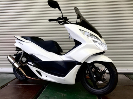 SOLD OUT！大人カスタム PCX125 JF56 ロンホイ ローダウン　低距離　ESP超低燃費　お洒落カスタム車両！