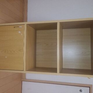 カラーボックス(扉付き)