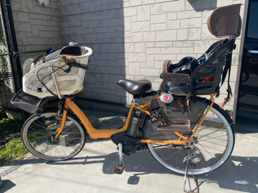 電動自転車3人乗り対応☺︎