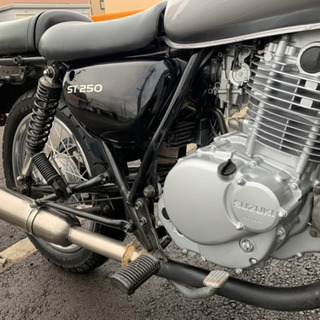 【売れました】SUZUKI ｽｽﾞｷ ST250 機関良好!書類有（検）ｴｽﾄﾚﾔ ｴｽﾄﾚｱ TW SRの画像