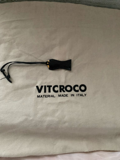 vitcroco 本革 イタリア製 ブリーフケース 鍵付き