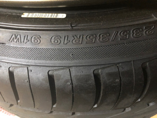 work エモーション　m8r 19インチ　4本セット