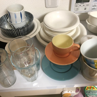 【中古】食器セットの画像