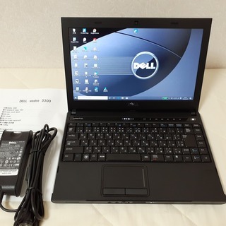 【取引中です】　☆core i5＋SSDで快適☆　DELL　vostro　13インチ　Wi-Fi　マルチ　webカメラ　Windows10