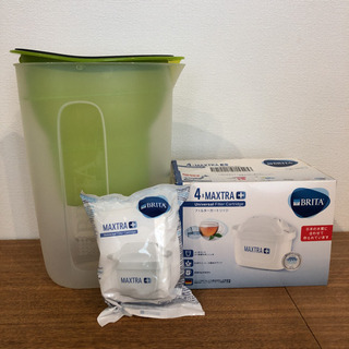 BRITA ブリタ 本体＆カートリッジ5個セット