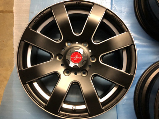 ファブレス　パンデミック lw-8  17インチ　6.5J かなり美品