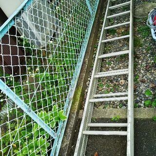 《徐々に値下げ中、早い者勝ち》ハセガワ アルミ製 2段スライド梯...