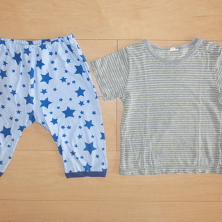 サイズ95 男の子 夏服４点セット 半袖Ｔシャツ,パジャマズボン他 の画像